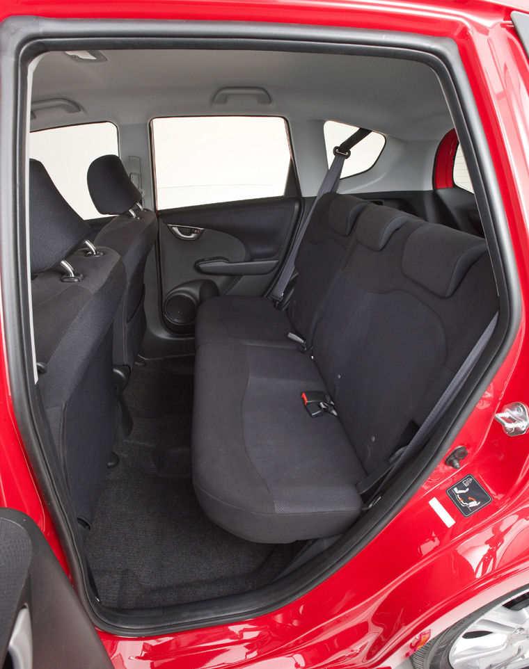 2009 Honda Fit Sport Rear Seats Picture