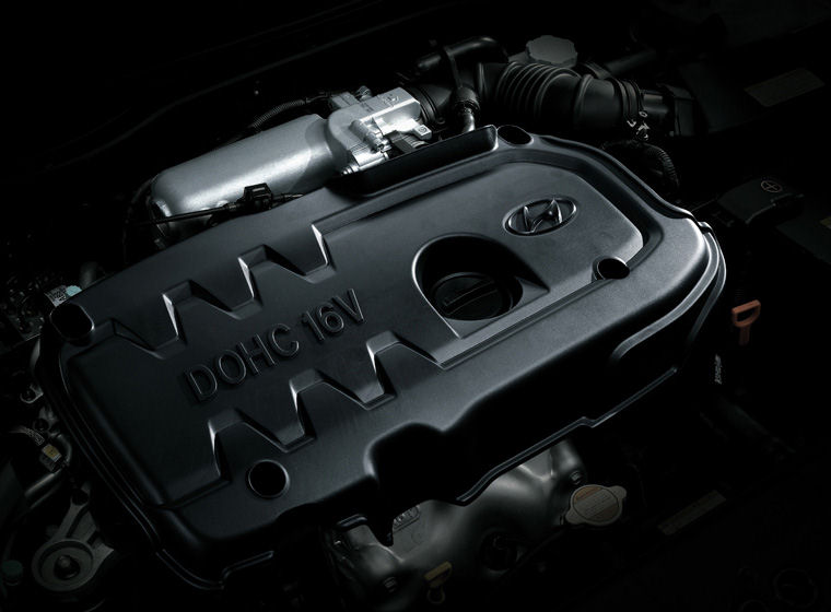 2009 Hyundai Accent 1.6L 4-cylinder Engine Picture