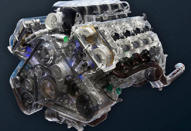 2009 Hyundai Genesis 4.6l 8-cylinder Engine Picture