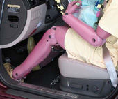 2009 Hyundai Genesis IIHS Frontal Impact Crash Test Picture