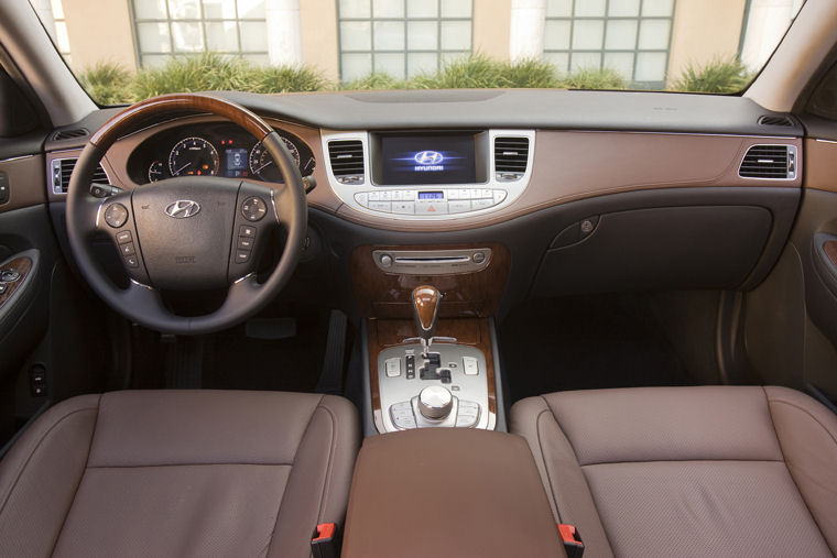 2011 Hyundai Genesis Cockpit Picture