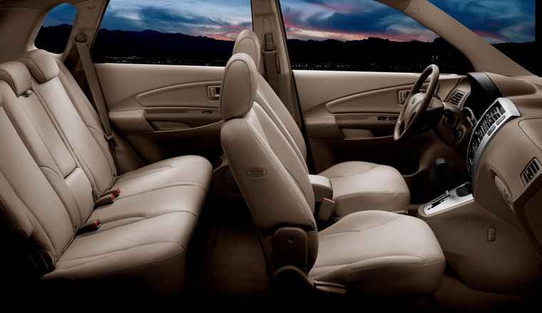 2008 Hyundai Tucson Limited Interior Picture