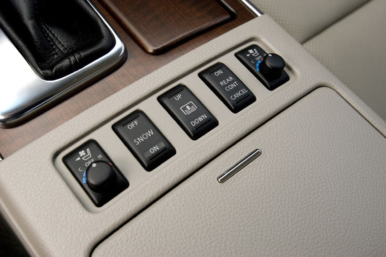 2009 Infiniti M45 Center Console Picture