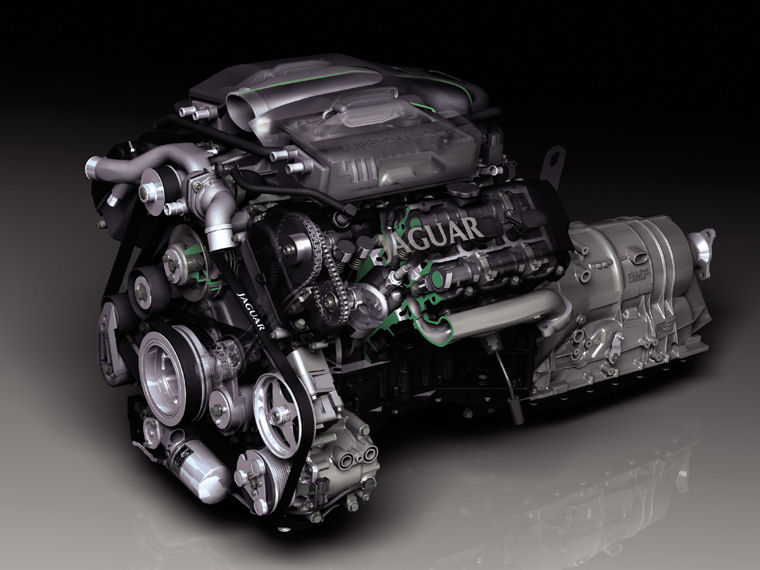 2004 Jaguar XJ8 V8 Engine - Picture / Pic / Image 2004 jaguar xjr supercharged engine diagram 