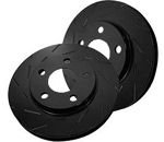 Jaguar XJ8: EBC Ultimax Blackdash Series Slotted Brake Discs