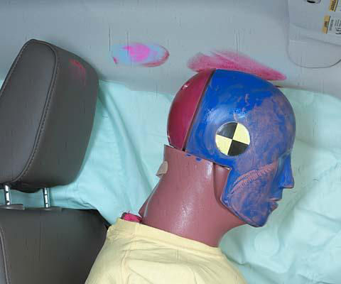 2008 Jeep Liberty IIHS Frontal Impact Crash Test Picture