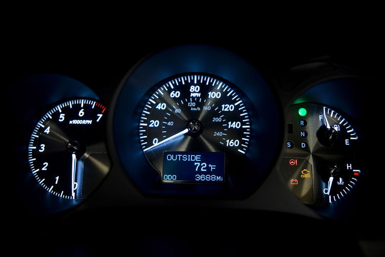 2010 Lexus GS 350 Gauges Picture