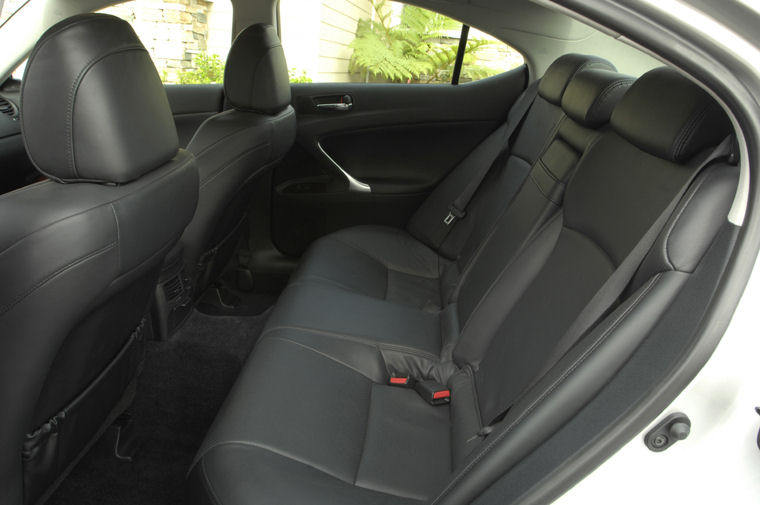 2008 Lexus IS 250 Rear Seats Picture