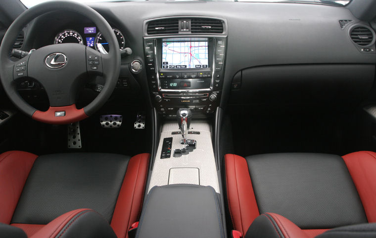 2009 Lexus IS-F Cockpit Picture