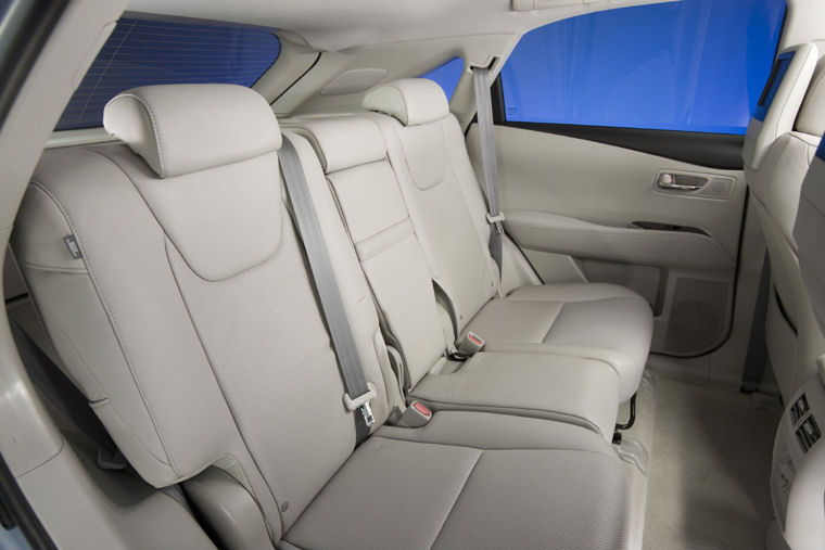 2010 Lexus RX 350 Rear Seats Picture