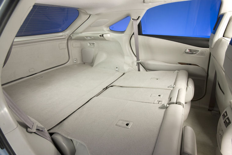 2011 Lexus RX 350 Rear Seats Folded Picture