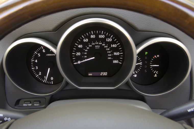 2008 Lexus SC 430 Gauges Picture