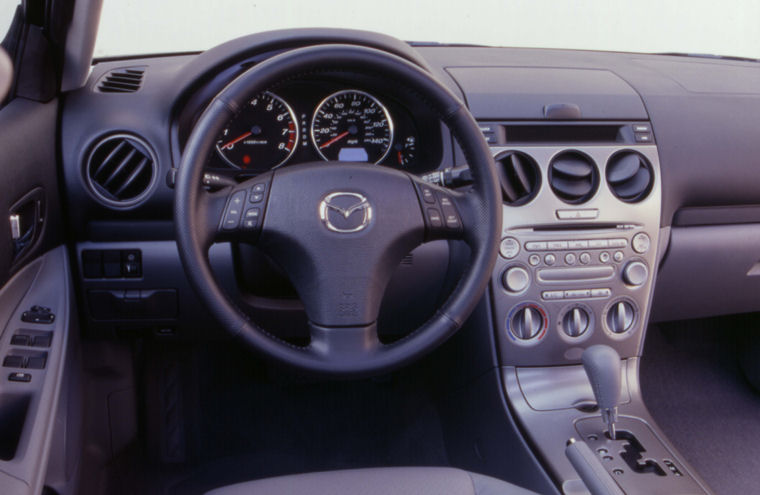 03 Mazda 6 Cockpit Picture Pic Image