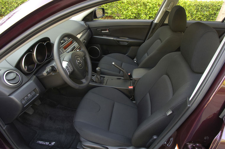 2008 Mazda 3s Sedan Front Seats Picture