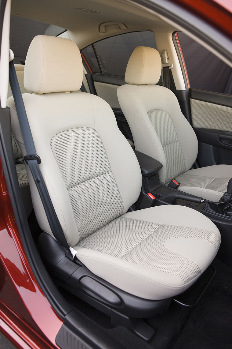 2009 Mazda 3s Sedan Front Seats Picture