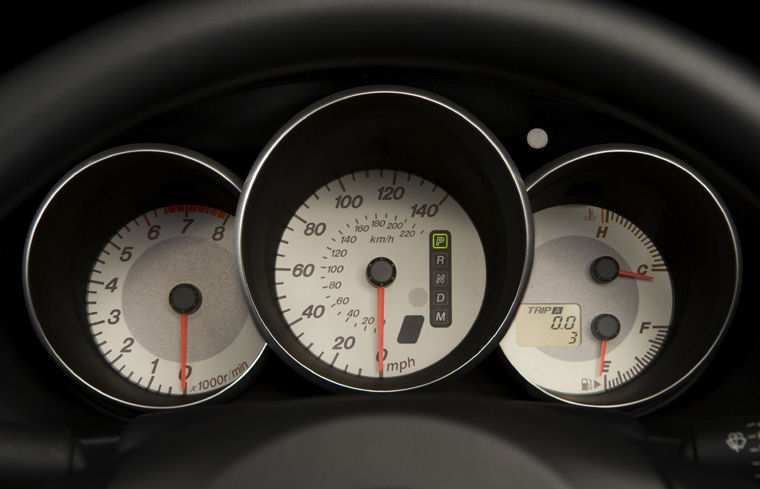 2009 Mazda 3 Sedan Gauges Picture