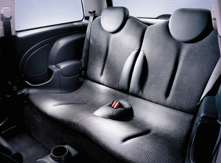 2002 Mini Cooper Rear Seats Picture