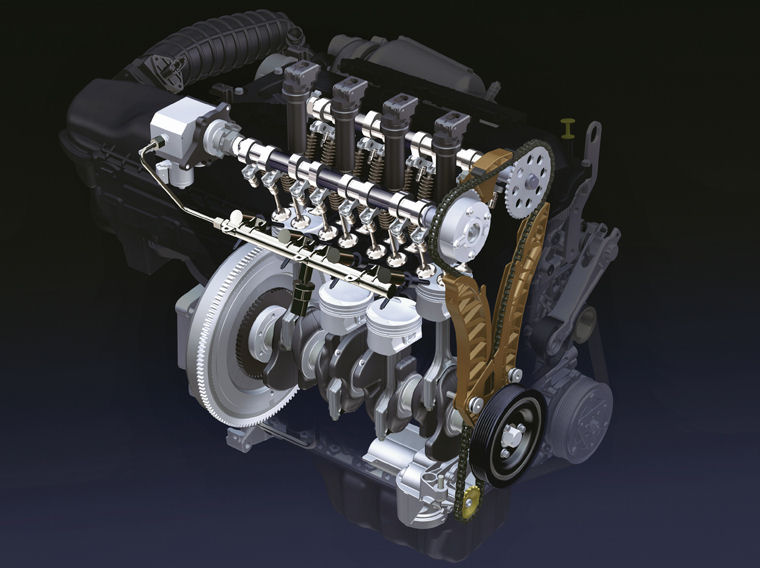 2007 Mini Cooper S 1.6l 4-cylinder turbo Engine Picture