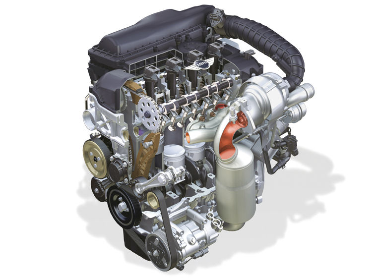 2008 Mini Cooper S 1.6l 4-cylinder turbo Engine Picture