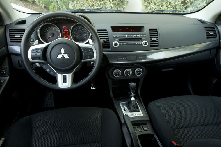 2009 Mitsubishi Lancer Ralliart Cockpit Picture