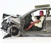 2008 Nissan Altima IIHS Frontal Impact Crash Test Picture