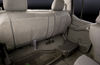 2009 Nissan Frontier Crew Cab LE Rear Seats Folded Picture