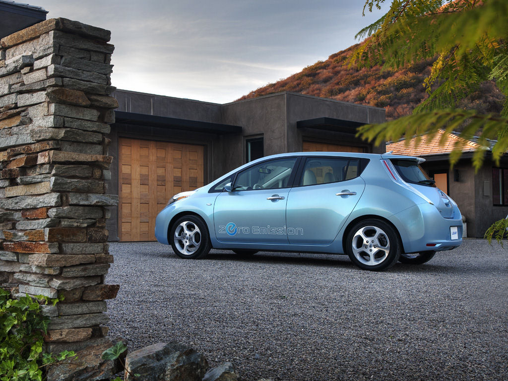 Nissan Leaf Desktop Wallpaper