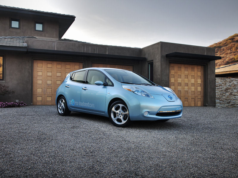 Nissan Leaf Desktop Wallpaper