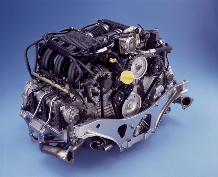 2003 Porsche 911 (996) Carrera 3.6L Flat-6 Engine Picture