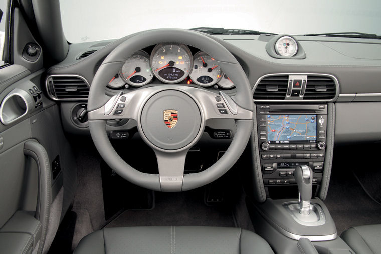 2009 Porsche 911 Carrera 4S Convertible Cockpit Picture