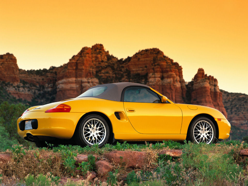 Porsche Boxster Desktop Wallpaper