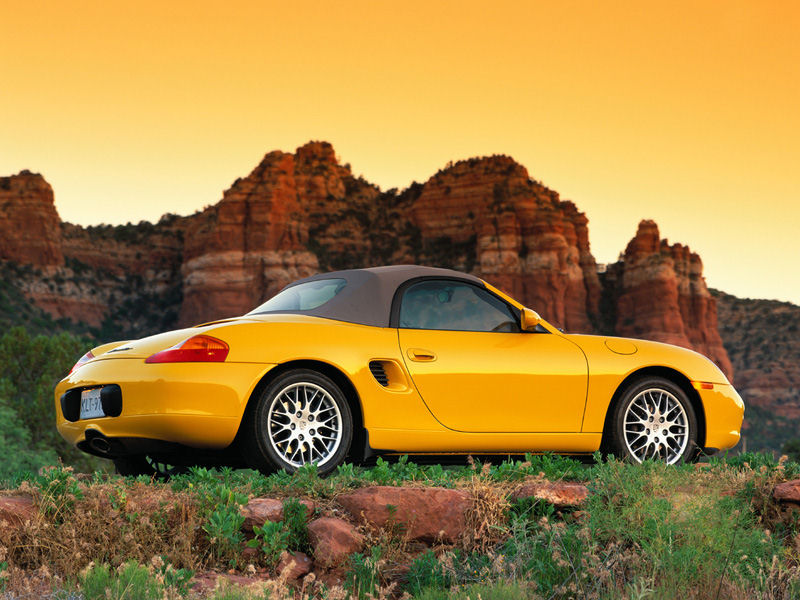 Porsche Boxster Desktop Wallpaper