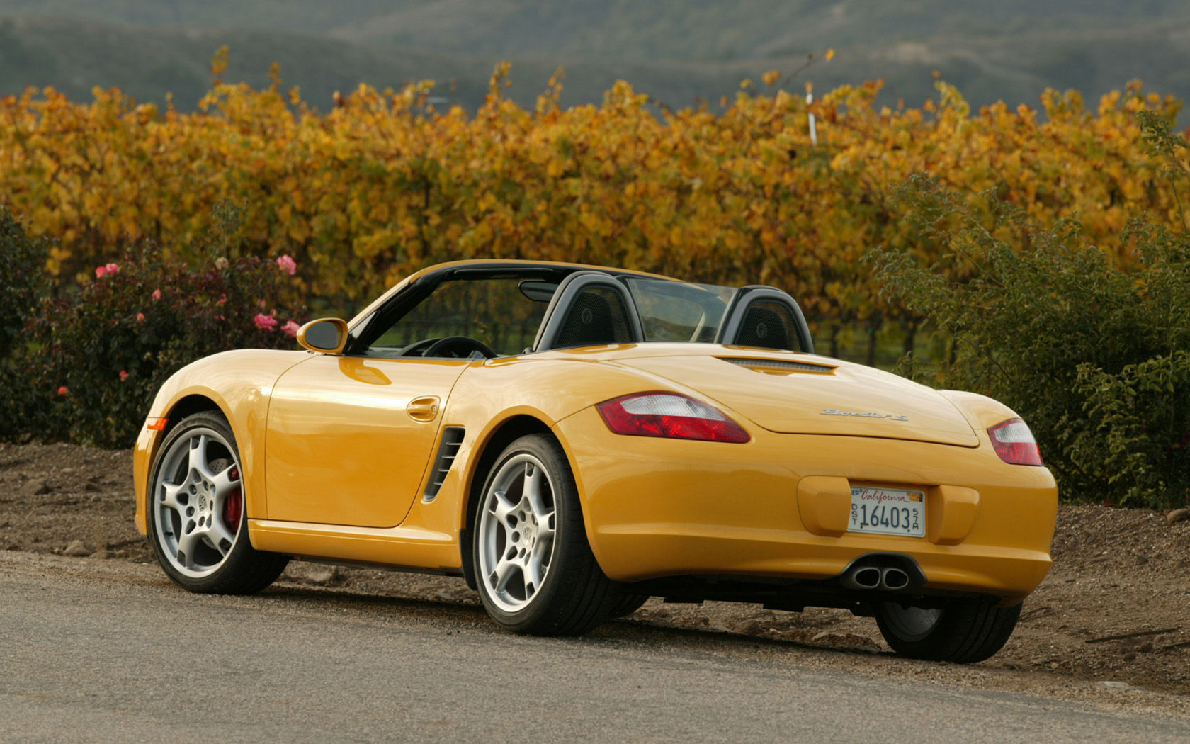 Porsche Boxster Desktop Wallpaper