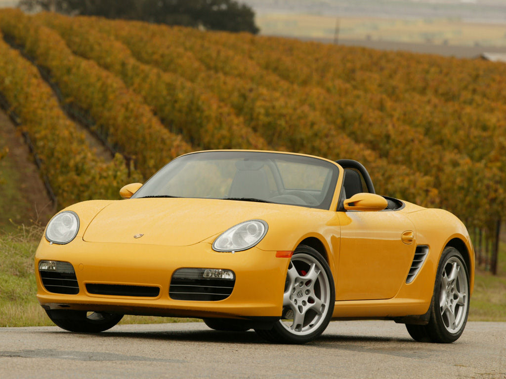 Porsche Boxster Desktop Wallpaper