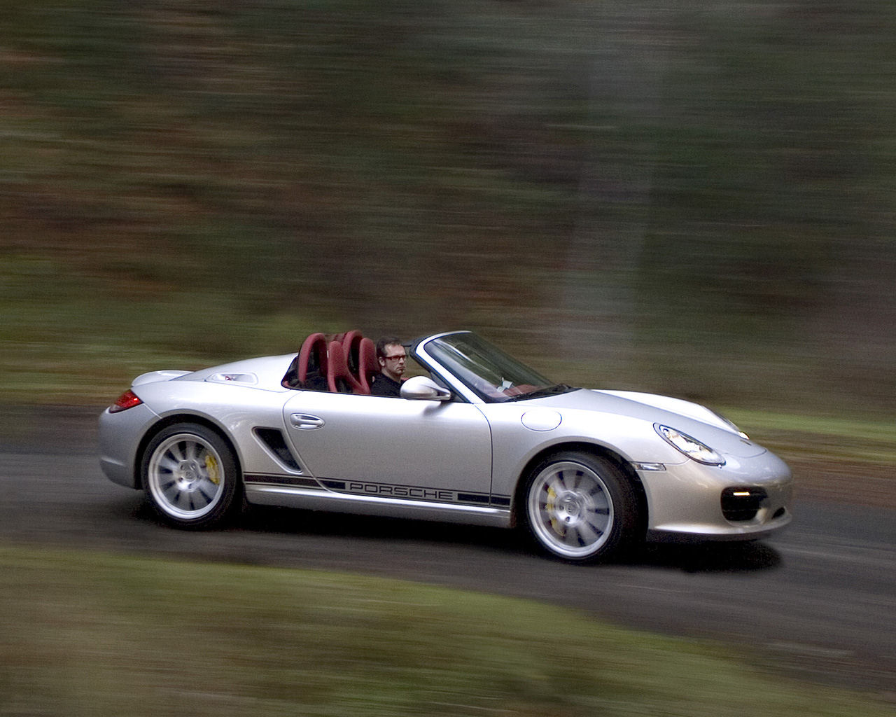 Porsche Boxster Desktop Wallpaper