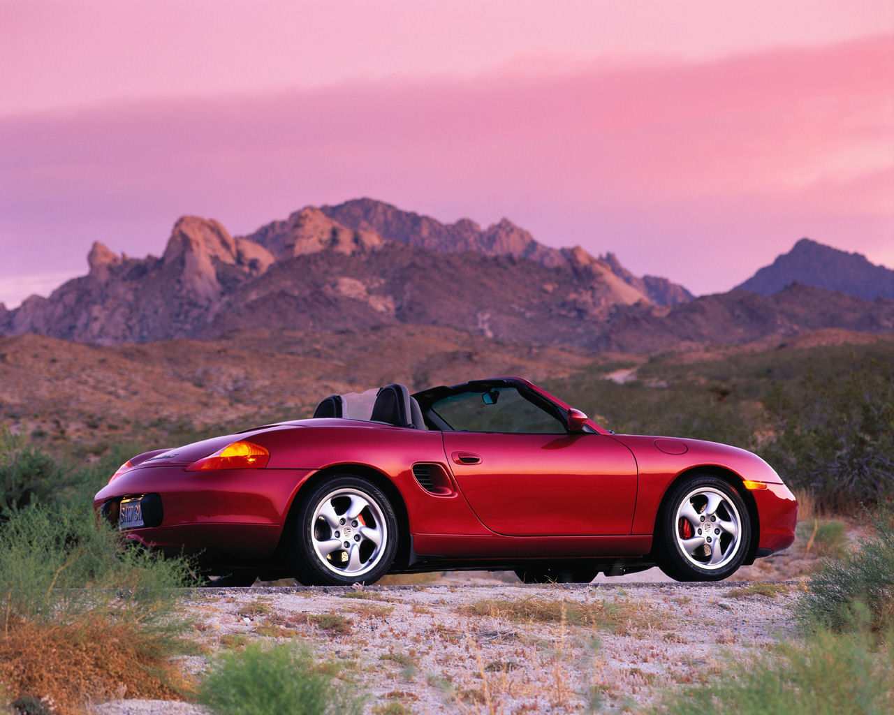 Porsche Boxster Desktop Wallpaper