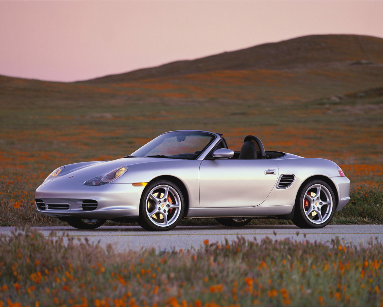 Porsche Boxster Desktop Wallpaper