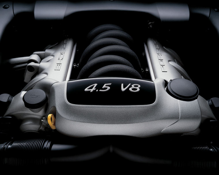 2004 Porsche Cayenne S 4.5L V8 Engine Picture