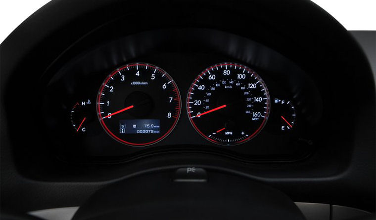 2009 Subaru Legacy 2.5 GT Spec.B Gauges Picture