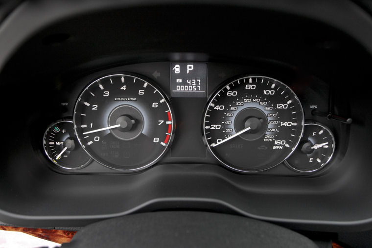 2011 Subaru Outback 3.6R Gauges Picture