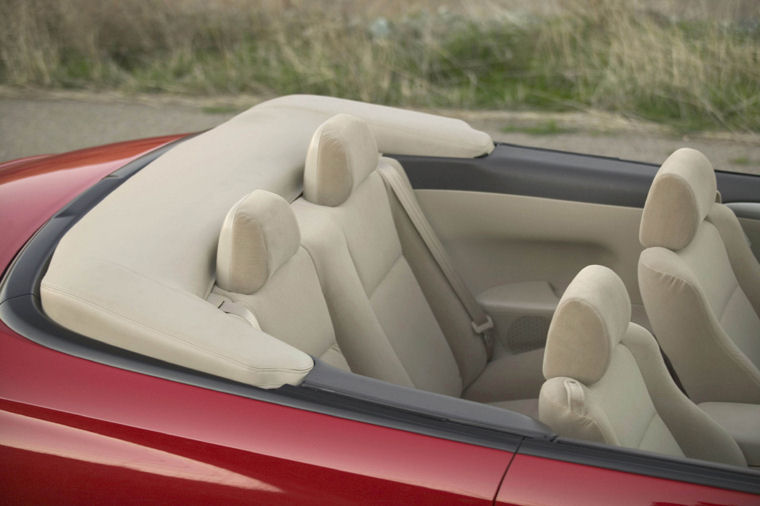 2005 Toyota Camry Solara Convertible SE Interior Picture