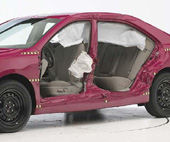 2009 Toyota Camry IIHS Side Impact Crash Test Picture