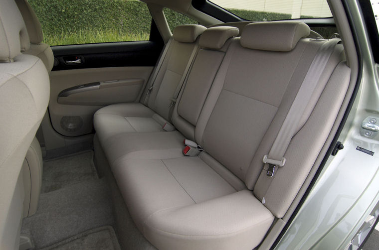 2008 Toyota Prius Touring Rear Seats Picture