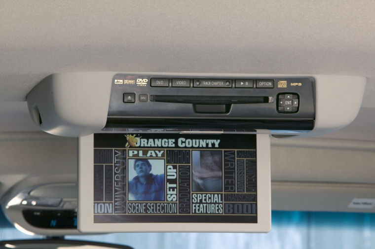 2009 Toyota Sienna Overhead Screen Picture