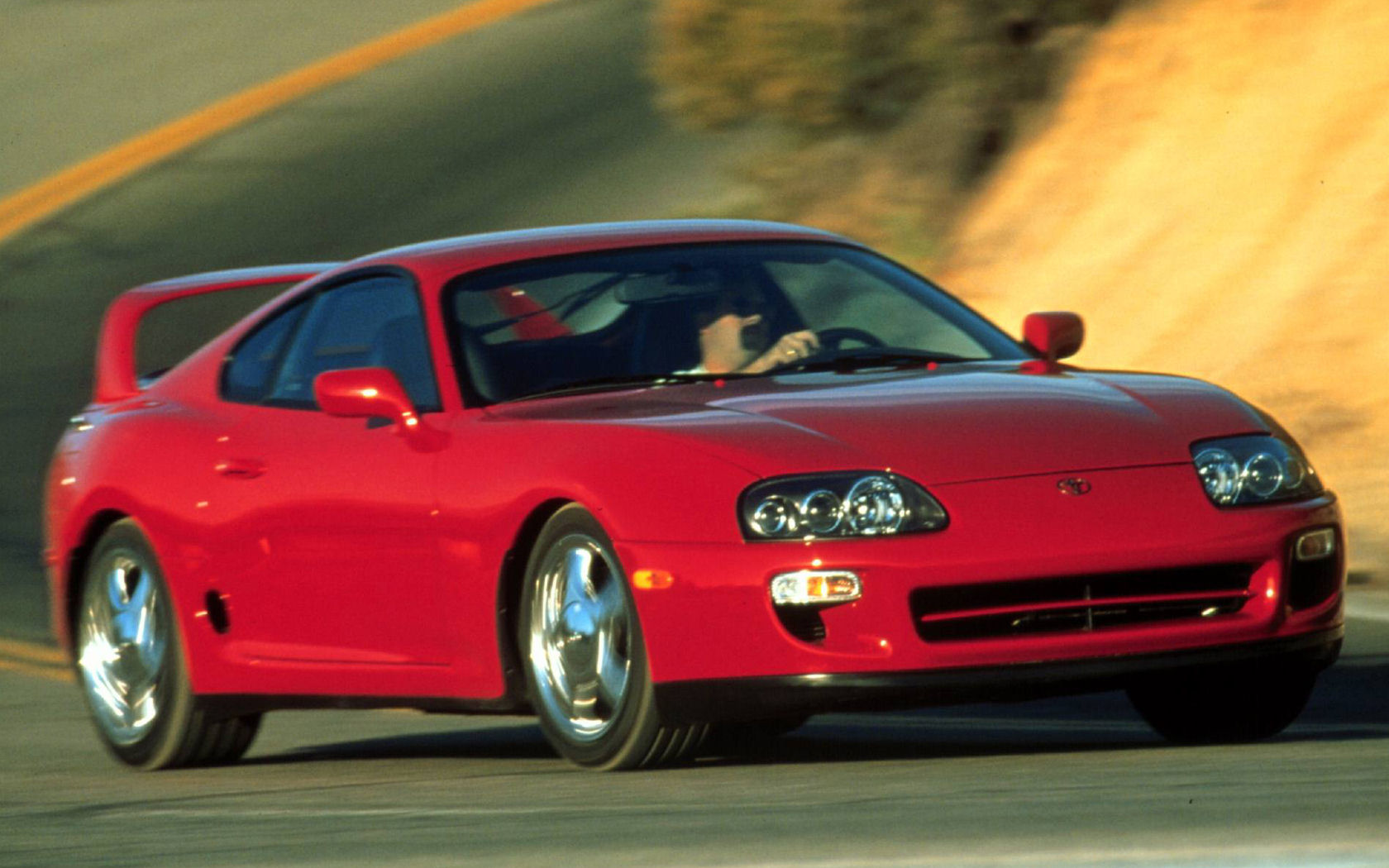 Toyota Supra Desktop Wallpaper