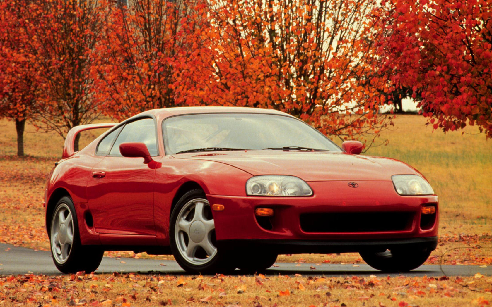 Toyota Supra Desktop Wallpaper