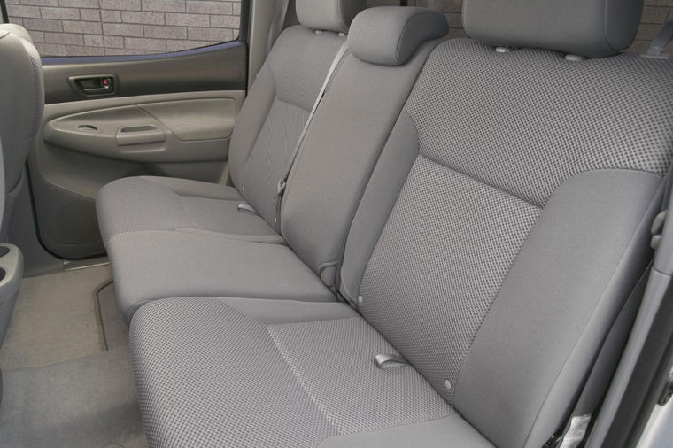 2005 Toyota Tacoma Double Cab Rear Seats Picture