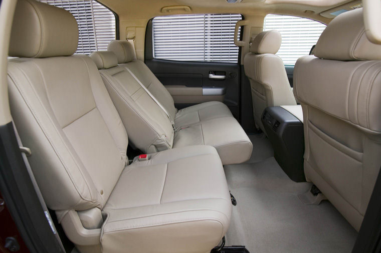 2008 Toyota Tundra CrewMax Rear Seats Picture