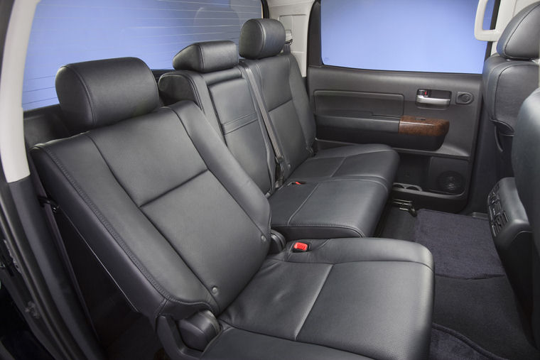 2010 Toyota Tundra CrewMax Rear Seats Picture