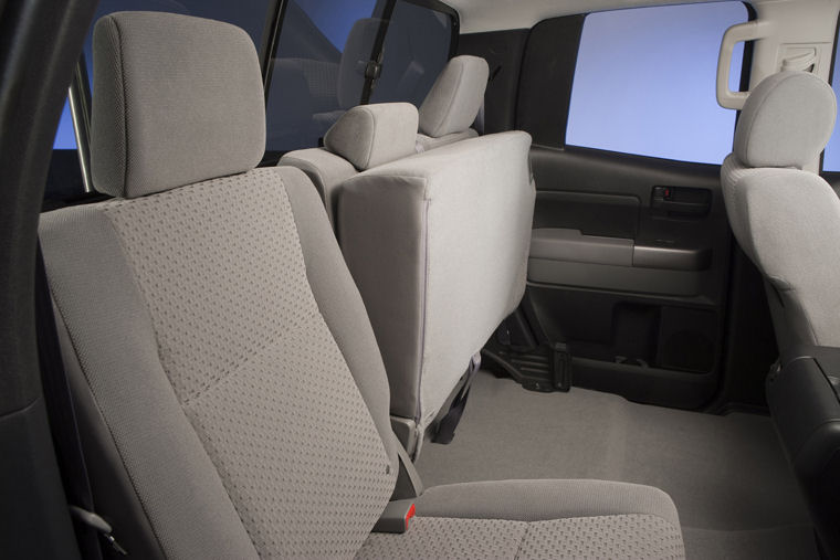 2010 Toyota Tundra Double Cab Rear Seats Picture